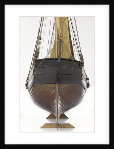 French 8-gun lugger by unknown