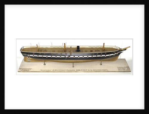 'Arapiles', starboard broadside by unknown