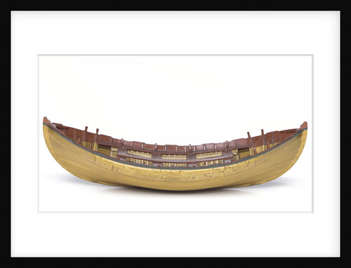 Full hull model, Greathead lifeboat, broadside by unknown