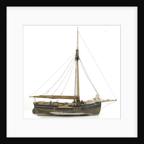 'Mary', starboard broadside by Kenneth Britten