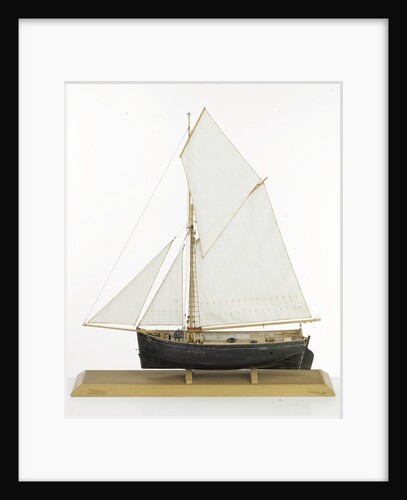 'Gwendoline', port broadside by John Roe