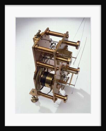 Astronomical regulator, movement back by Robert Pennington