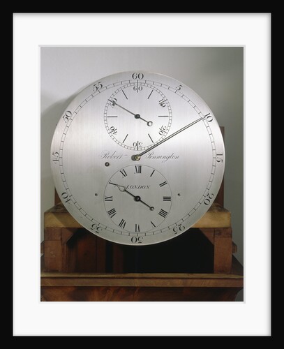 Astronomical regulator, face by Robert Pennington