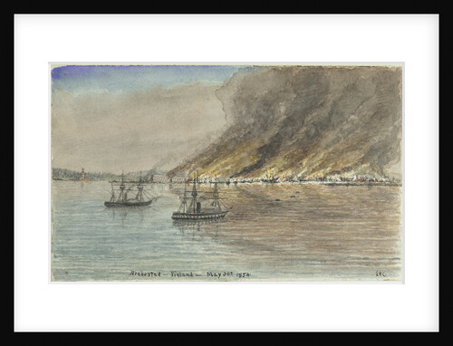 The Boats Leaving for Gamla by Dr Edward Hodges Cree