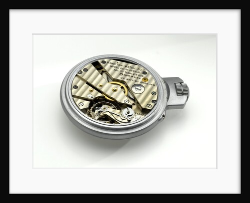 Deck watch, movement by Hamilton Watch Co.