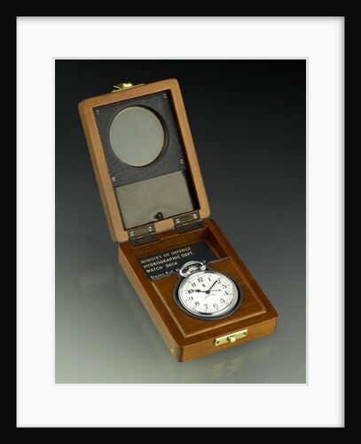 Deck watch in case by Hamilton Watch Co.