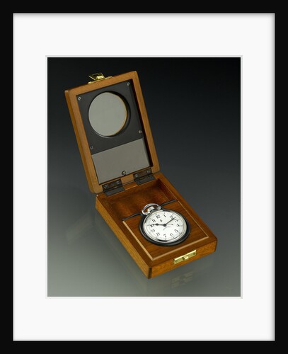Deck watch in case by Hamilton Watch Co.