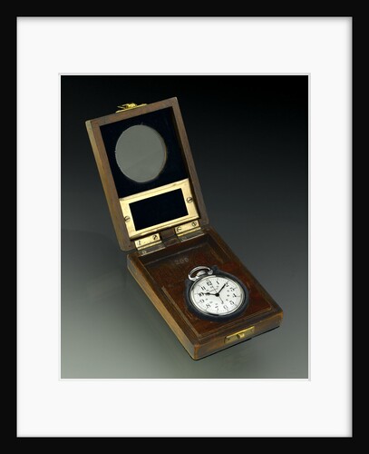 Deck watch in case by Hamilton Watch Co.