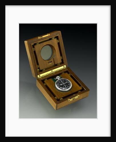 Deck watch in case by Hamilton Watch Co.