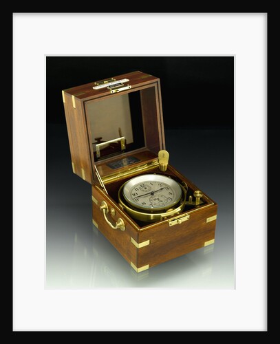 Deck watch in case by Hamilton Watch Co.