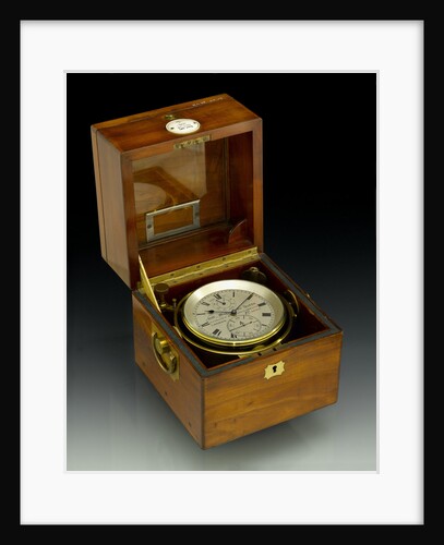 Deck watch in case by Edward Edward John Dent & Co.