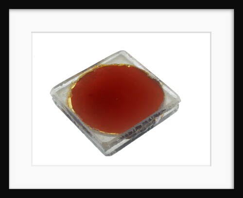 Red glass by unknown