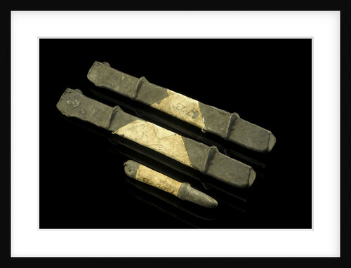 Metal ingots by unknown