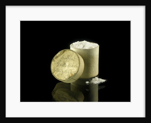 Pill box containing sulphate of magnesia by unknown