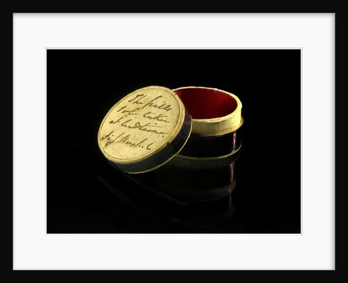 Pill box containing 'Apophyllite' by Unknown