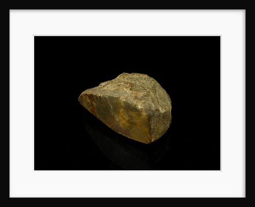 Rock sample with two polished surfaces by unknown