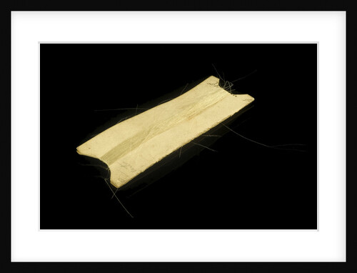 Horsehair wrapped around cardboard by unknown