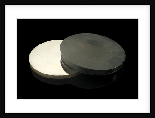 Telescope mirror by William Herschel