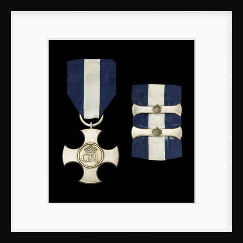 Distinguished Service Cross, with two bars, obverse by Garrard & Co.