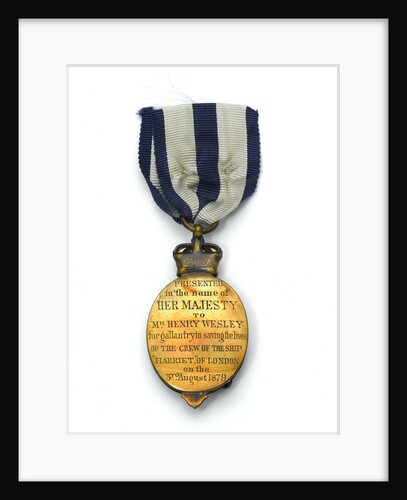 Albert Medal of the Second Class, reverse by Jemmett-Browne