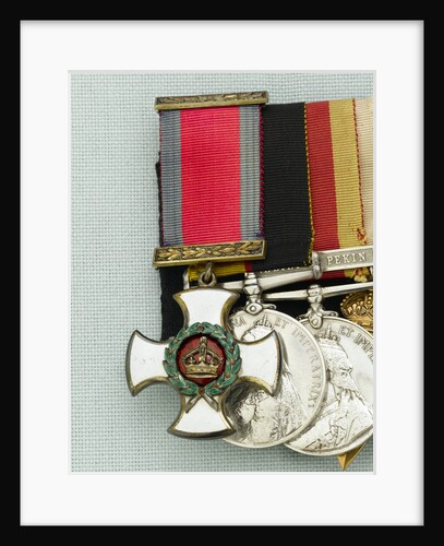 Distinguished Service Order 1886-1901, obverse by W. Wyon