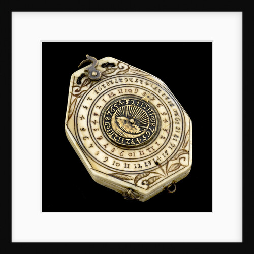 Diptych dial, leaf Ia by Nicolaus Miller