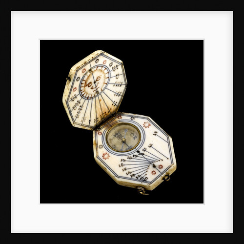 Diptych dial, leaves Ib and IIa by Nicolaus Miller