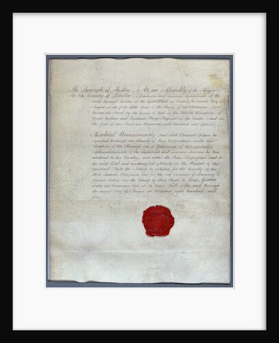 Scroll, the freedom of Boston by Port of Boston