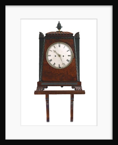 Bracket clock by Crick