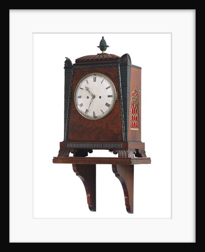 Bracket clock by Crick