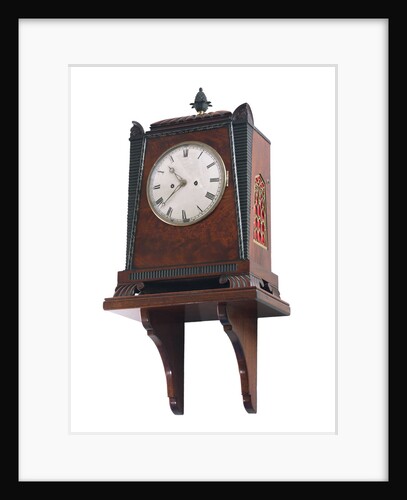 Bracket clock by Crick