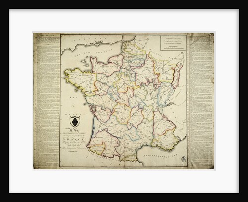 A new geographical pastime exhibiting a complete tour thro' France respectfully dedicated with permission to the Right Honble Lady Georgiana Cavendish by J. Enouy