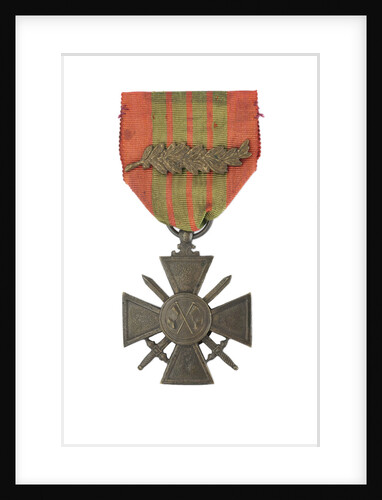 Croix de Guerre 1943, obverse by unknown