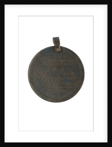 Captain Hardy's Reward, 1805, reverse by unknown