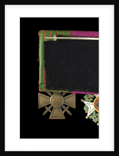 Croix de Guerre 1914-1918, reverse by unknown