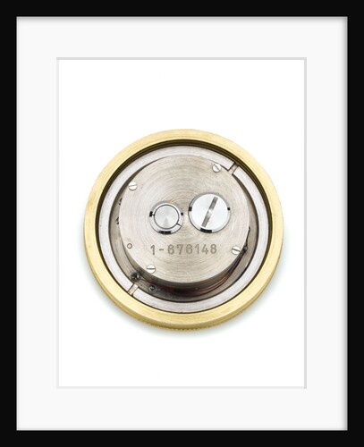 Tuning-fork marine chronometer, movement by Bulova