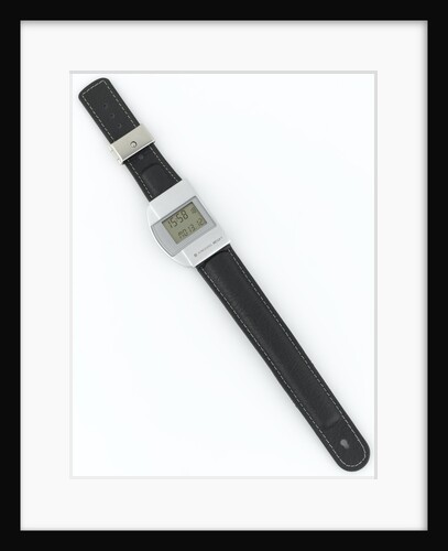 Wristwatch face and strap by Junghans