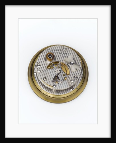 Marine chronometer, movement by Hamilton Watch Co.