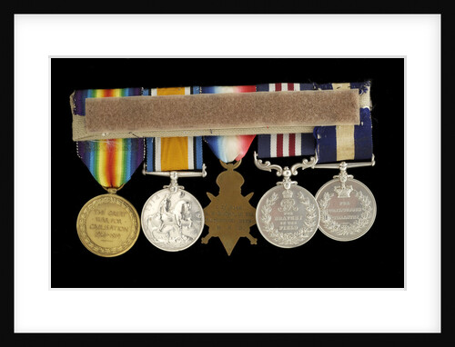 Medals awarded to Arthur Robert Blore (reverse, right to left, MED1860-1864) by B. Mackennal