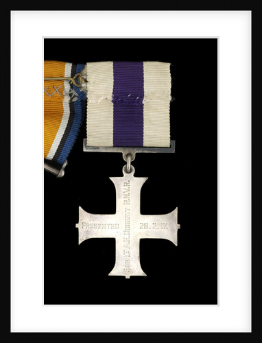 Military Cross, reverse by unknown