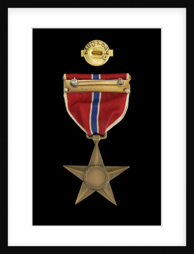 Bronze Star Medal, reverse by unknown