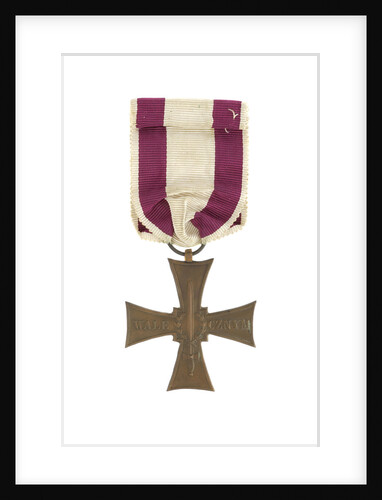 Cross of Valour (Poland), reverse by unknown