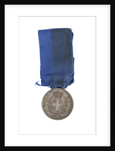 Sardinian Medal for Valour, obverse by F. Galeazzi