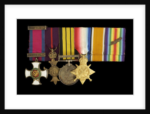 Medals awarded to Commander Richard Bolton DSO (obverse, l to r, MED1543-1546) by unknown