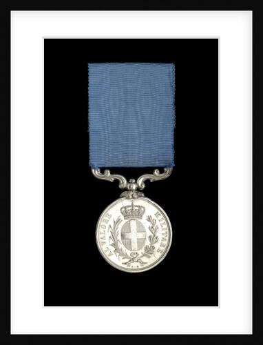 Sardinian Medal for Valour, obverse by F. Galeazzi