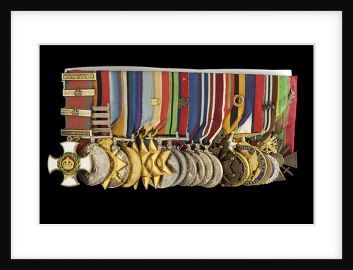 Medals awarded to Admiral of the Fleet Lord Cunningham of Hyndhope (obverse, left to right, MED2647-2667) by unknown