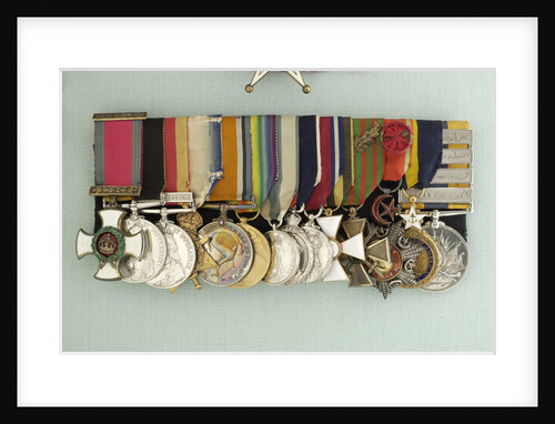 Medals awarded to Admiral of the Fleet, Earl David Beatty (obverse, left to right, MED2214-27) by W. Wyon