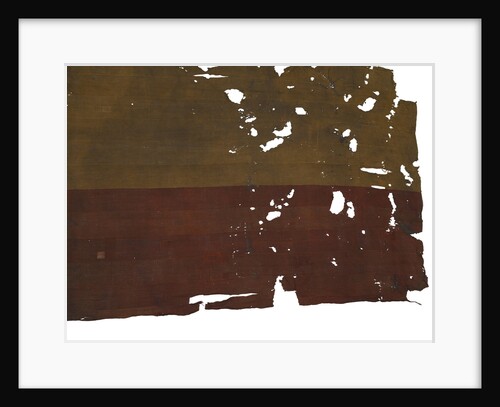 Spanish naval ensign, top right quarter detail by unknown