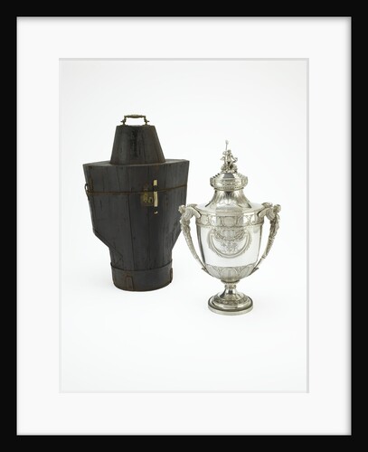 Turkey cup with wooden case by Paul Storr