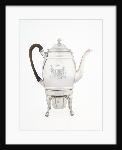 Coffee pot with heater and stand, owned by Vice-Admiral Lord Nelson (1758-1805) by Robert Hennell